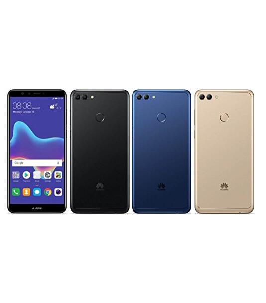 Huawei Y9 2018 FLA-LX3 5.93&quot; HiSilicon KIRIN 659 32GB 3GB RAM DUAL SIM A-GPS Fingerprint Factory Unlocked No Warranty US (Blue)