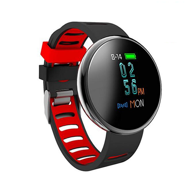 HOMESTEC Blood Pressure Bracelet Fitness Tracker I10X Colourful Screen Smart Watch with SPO2H Heart rate monitor Sleeping Management Pedometer with OL