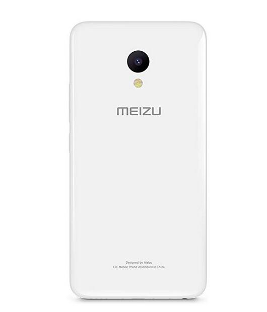 Meizu M5 / M611A (3GB, 32GB) 5.2 Inch, Mediatek MT6750 Octa Core 1.5 GHz, 3070mAh GSM & WCDMA & FDD-LTE (Glacier White)