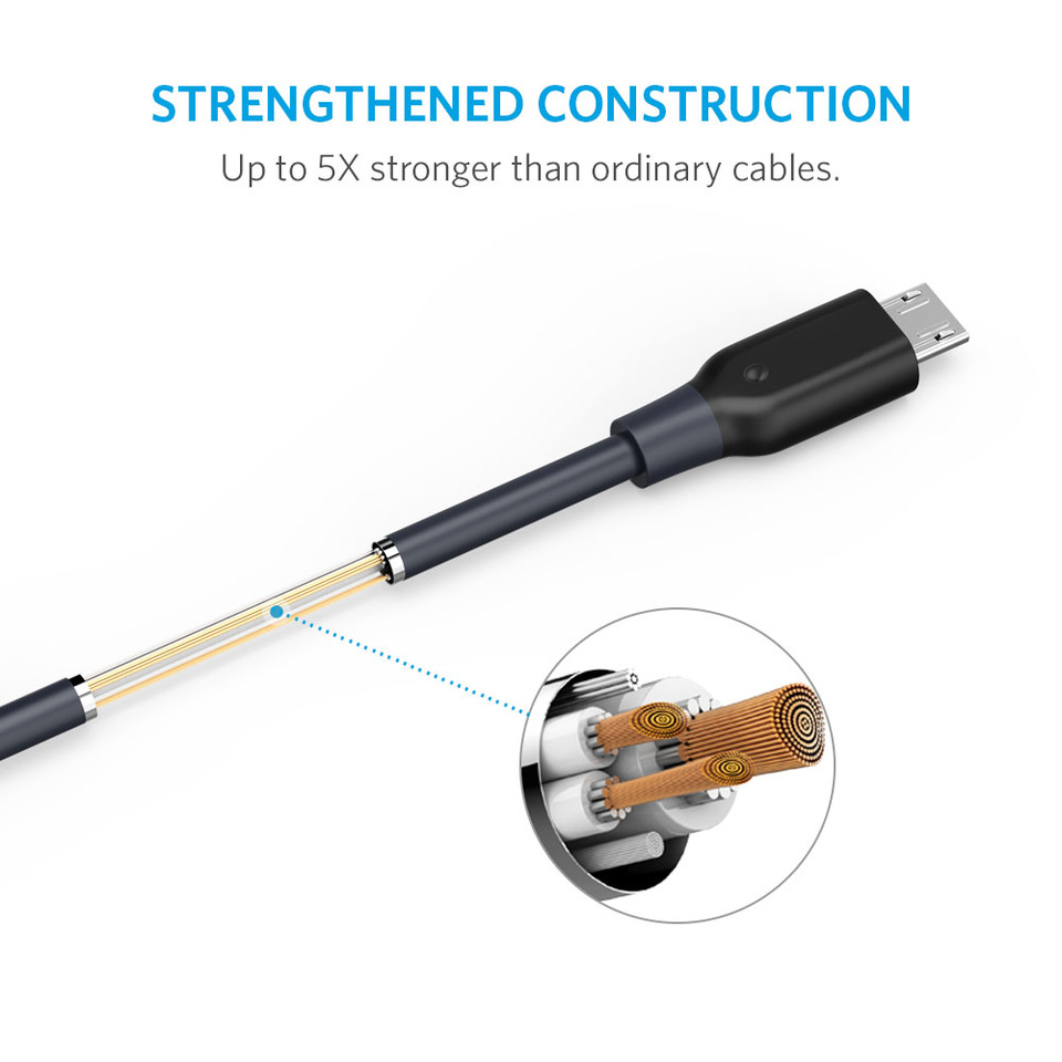 PowerLine 6ft Micro USB