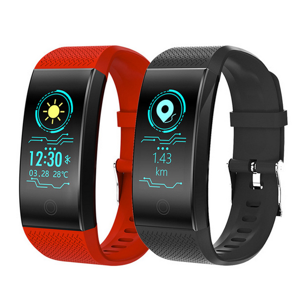 Smart polsband Waterdicht fitness armband hartslagmeter smart band Stappenteller Activiteit tracker sleep monitor smart watch