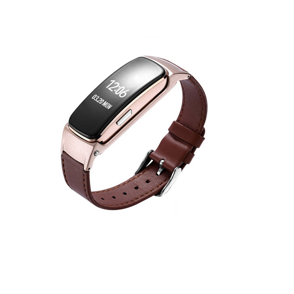 0.96 &quot;smart talk band  headset Multi-Touch Bloeddruk smart armband Hartslag Tracker fitness armband smartwatch